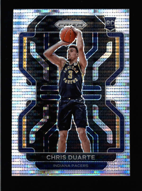 CHRIS DUARTE 2021/22 PANINI PRIZM #315 PULSAR PRIZMS ROOKIE CARD RC BC3278