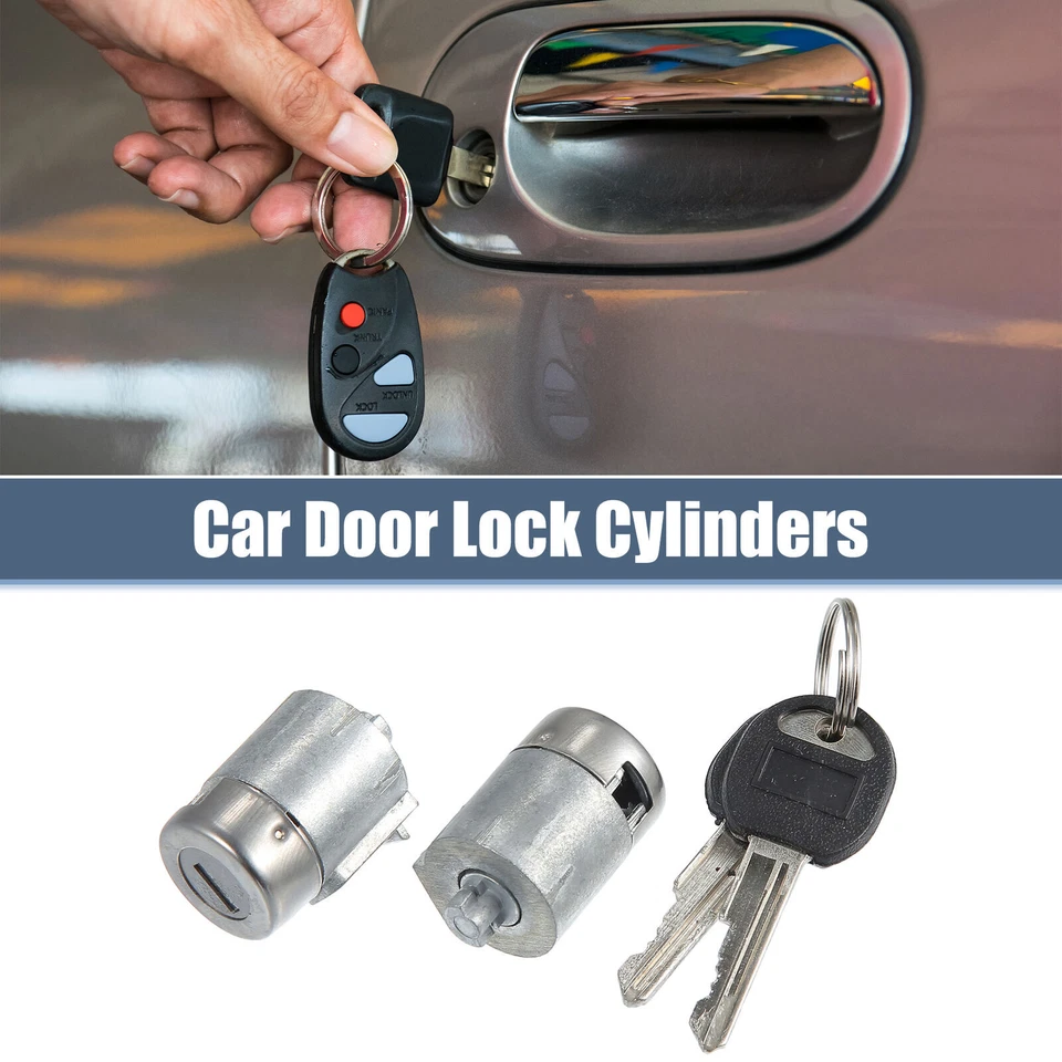 NEW 12549131 Car Door Lock Cylinder W/Keys for Chevy C1500 C2500 3500 1995-99 - Image 4 of 4