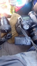 Tested Canon EOS 40D 10.1MP DSLR Camera w/20-80mm Lens, Bag, Charger, Flash, Bat