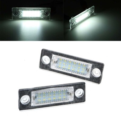 2X LED Kennzeichenbeleuchtung für VW Caddy 3 Golf 5 Plus Touran Jetta T5 Auto DA