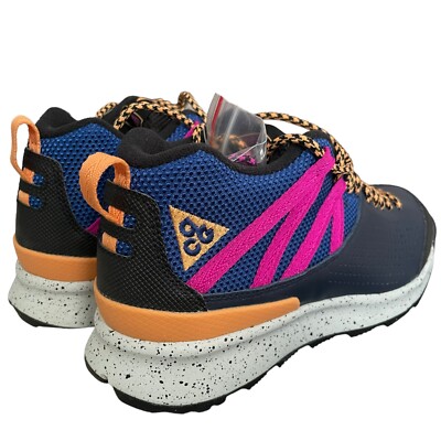 Nike ACG Mens Okwahn 2 Obsidian Orange Lightweight Hiking  display picture 3