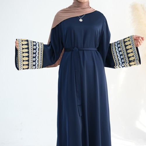 Maxi Vestidos de Noche Islámicos Vintage Kaftan Mujeres Musulmanas Abaya Dubai - Imagen 18 de 27