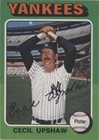1975 O-Pee-Chee - CECIL Upshaw #92