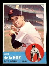 1963 Topps Baseball #561 Mike De La Hoz NM/MT *f3