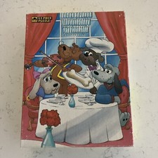 Pound Puppies Lovable Huggable 63 Piece Jigsaw Puzzle Complete 1986 Vintage 4329