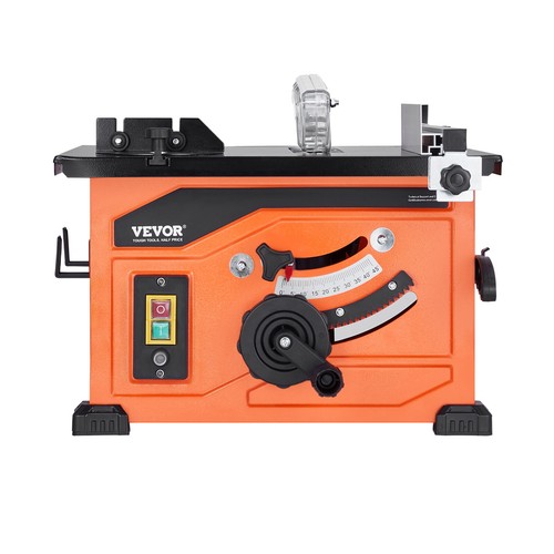 VEVOR Scie Circulaire sur Table de Menuiserie Compacte 210 mm 1200 W 4800 tr/min - Foto 9 di 12