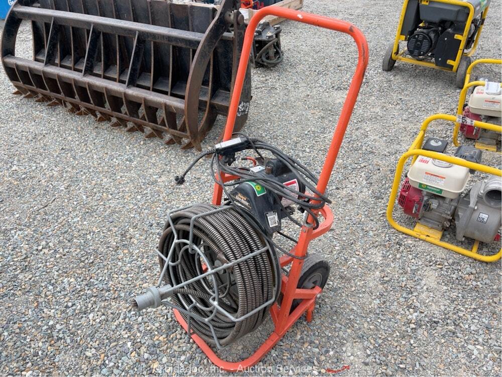 2014 General Pipe Cleaners Easy Rooter 100' Snake Pipe Drain Cleaner
