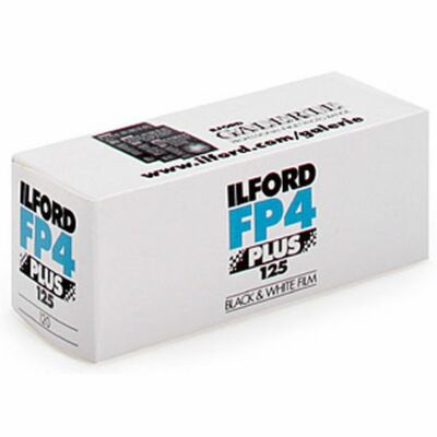 ILFORD FP 4 Plus 125 ISO  Rollfilm 120  1 Film  MHD/expiry date 05/2028