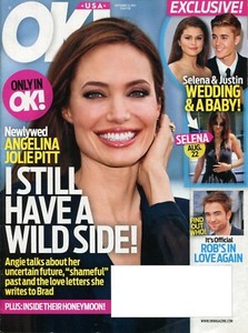 OK! Magazine 9-22-14 - Angelina Jolie, Justin Bieber, Selena Gomez Rob Pattinson