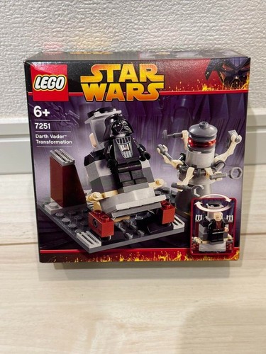 LEGO Star Wars Darth Vader Transformation 7251 In 2005 New Retired