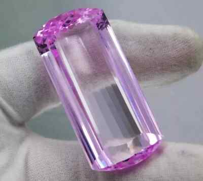 VVS Pink Brazilian Topaz 115-117Ct Fancy Cushion Cut Loose Certified Gemstone