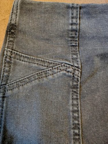 Art Class Stretchy Dark Black Wash Denim Mini Skirt Size L 10-12 NWT - Picture 8 of 8