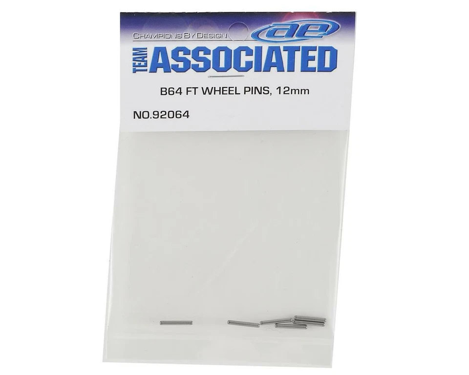 Team Associated B64 Front Wheel Pins (6) [ASC92064] - Image 2 of 2