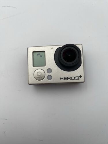 gopro hero 3 plus black edition Untested No Back Cover See Pics