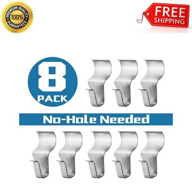 8 Pack Vinyl Siding S Hook Screw In Hooks Talapker Industrial Hardware