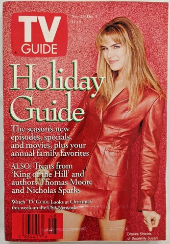 TV Guide Magazine Nov 29 - December 5 1997 Brook Shields Of Suddenly Susan-M245
