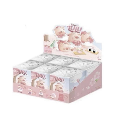 LuLu Schwein Sakura Blindbox Mystery Figuren Action Kawaii Geburtstag Spielzeug Geschenk - Bild 12 von 21