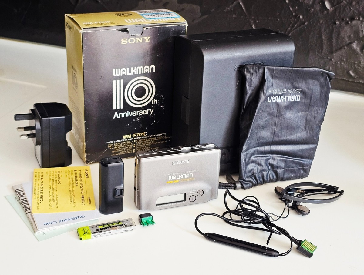 Sony Walkman WM-F701C Titanium Radio Cassette Dolby B+C