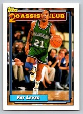 1992-93 Topps - Fat Lever #221