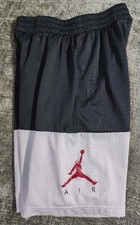 Air Jordan Jumpman Shorts Boys L 12-14 Basketball Shorts Black  White