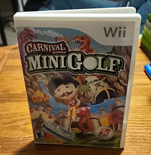 2K Play Carnival Games: Mini-Golf Nintendo Wii E NTSC-U/C Complete Manual