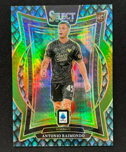 Antonio Raimondo 2024-25 Panini Select Serie A Terrace Jade Dragon Scale 8/18 RC