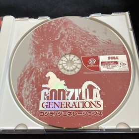 GODZILLA GENERATIONS Godzilla Generations Dreamcast SEGA NTSC-J (Japan)