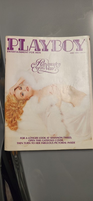 Playboy June 1982 Playmate Lourdes Estores Shannon Tweed Birthday Present