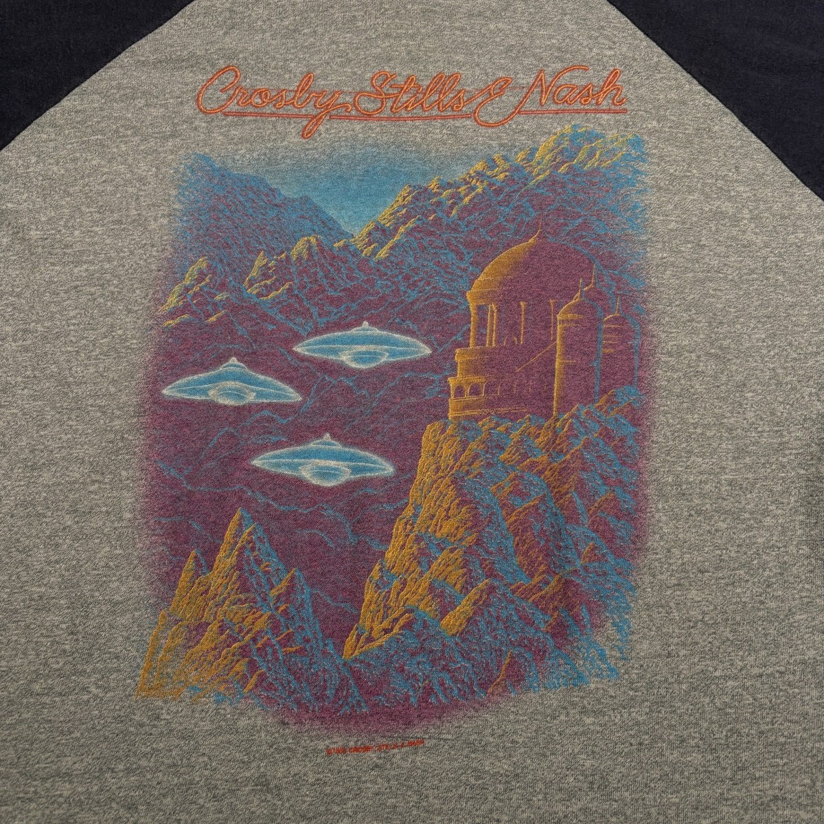 Vintage 1982 Crosby Stills & Nash Daylight Again Sportswear T 