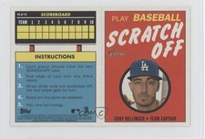 2020 Heritage 1971 Topps Baseball Scratch-Offs Scratched Cody Bellinger #10 07pa