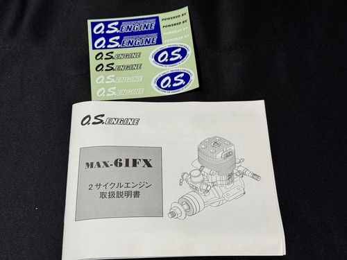 O.S. Engine Max 61FX Airplane ABC (New) with muffler Made in Japan - Picture 9 of 9