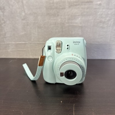 FUJIFILM Instax Mini 9 Ice Blue Instant Film Camera Tested And Working!