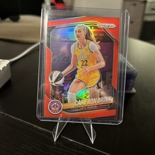 2025 Panini WNBA Prizm Cameron Brink Red /299 #87 Los Angeles Sparks EBY