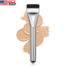 Flat Foundation Brush,Korean Makeup Brush Spatula Facial Brush for Liquid Founda