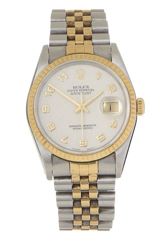 Rolex Two-Tone Computer Datejust 16233 36mm - WGACA
