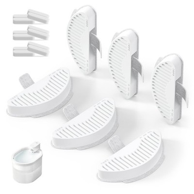 Official Water Fountain Filters Upgraded 6 Filters & 12 Sponges for 67oz/2L A...