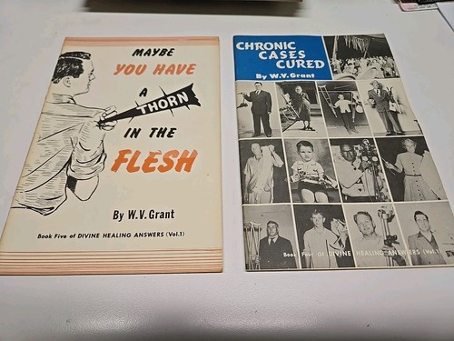 W. V. Grant Glaubensklinik Heft Predigten Lot 13 Vintage Religionsunterricht - Bild 5 von 9