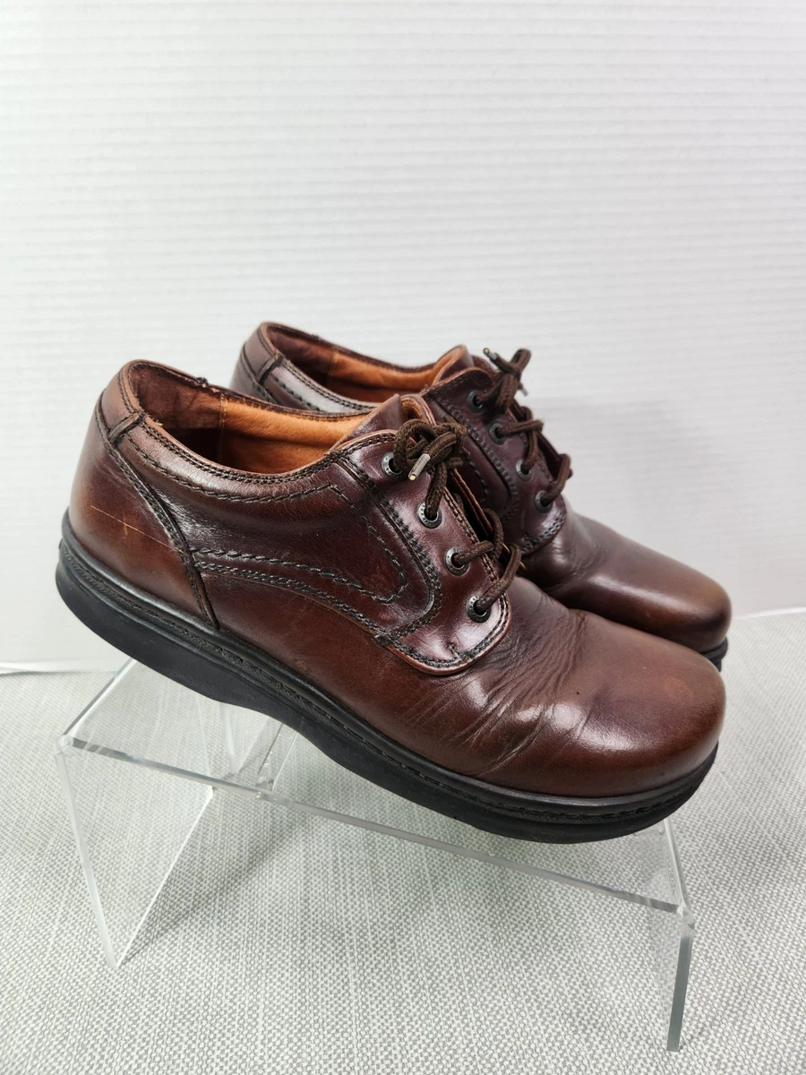 Birkenstock Footprints Brown Leather Oxfords Size EU45 pre-owned. Birkenstock Footprints Shoes products for sale | eBay main image 3