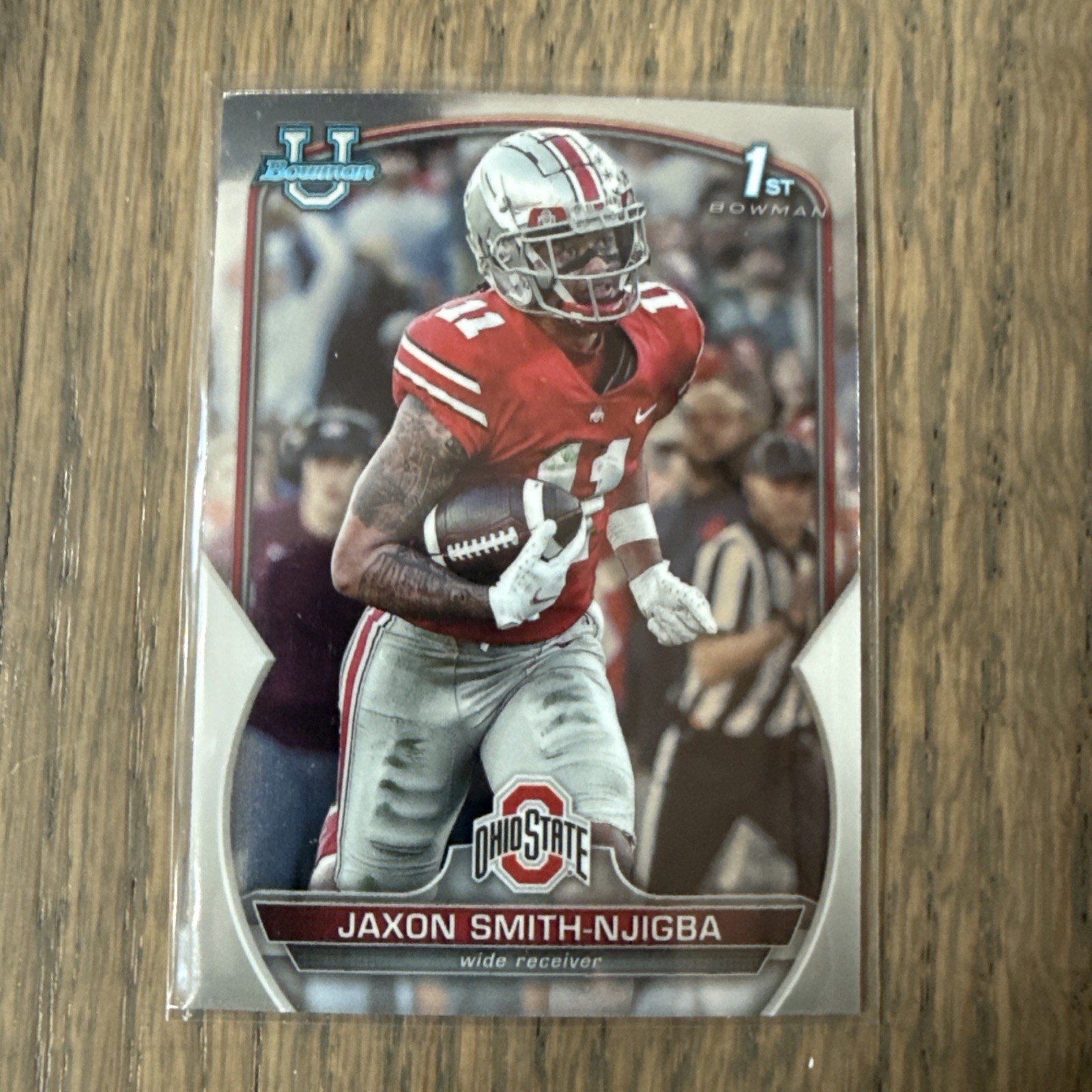 Jaxon Smith-Njigba 1st Bowman 2022 Bowman Chrome University #78 Seahawks