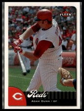 2007 Fleer #248 Adam Dunn