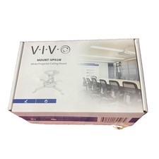 Universal Adjustable Ceiling Projector, Mount Extending Arms MOUNT-VP01W White