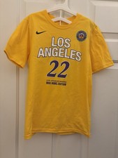 Nike Youth Los Angeles Sparks Cameron Brink #22 Rebel T-Shirt Medium NWT