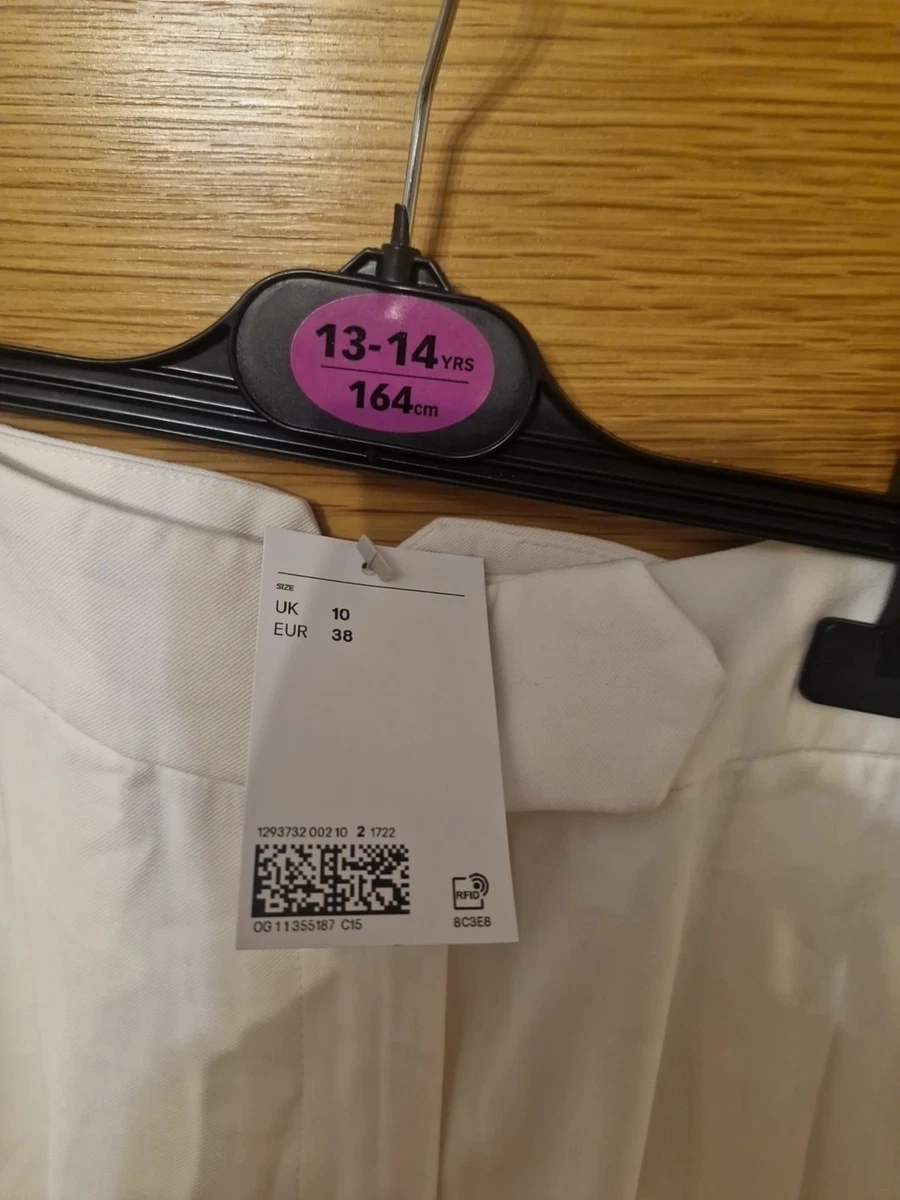 Pantalón blanco H&M talla 10