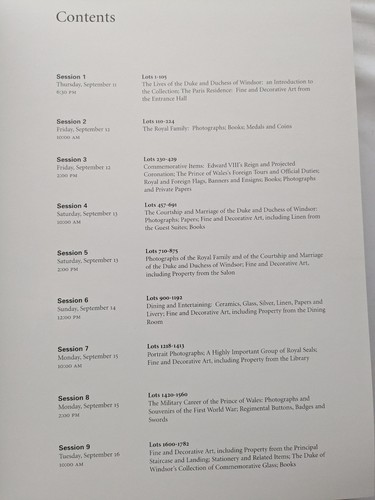 Sotheby's Duke Duchess Windsor 3 Auction Catalogues in Slipcase 1997 Near New - Picture 15 of 19