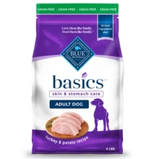 Blue Buffalo Diet Grain Free Turkey & Potato Recipe Adult Dry Dog Food