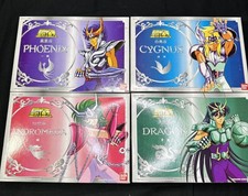 BANDAI SAINT SEIYA PHOENIX ANDROMEDA DRAGON CYGNUS LOT OF 4 TOYS 2003