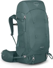 Osprey Viva 65L Women's Backpacking Backpack, Succulent Green, Extended Fit