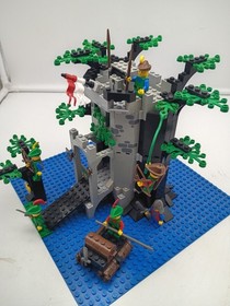 Vintage1989 LEGO Castle 6077 Forestmen&rsquo;s River Fortress Complete Box Parts Read