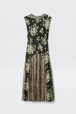 BNWT Rixo Amelia Gremlin Mix Black Coralie Midi Dress SIZE: L PRP: 245