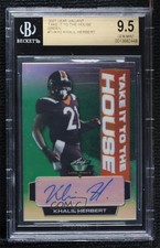2021 Leaf Valiant Take it to the House 69/99 Khalil Herbert BGS 9.5 Auto 0a17